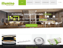Tablet Screenshot of illumino.eu